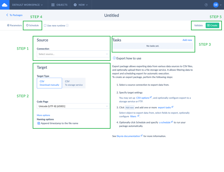 export to quip salesforce r