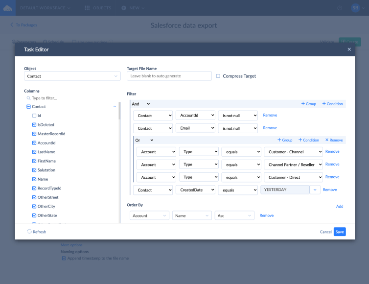 fityk export data