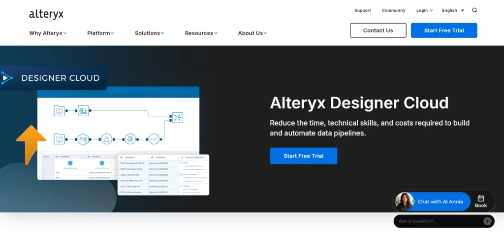 Alteryx Designer Studio
