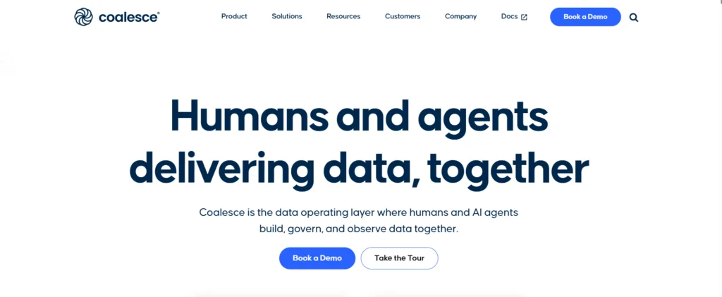 Coalesce homepage