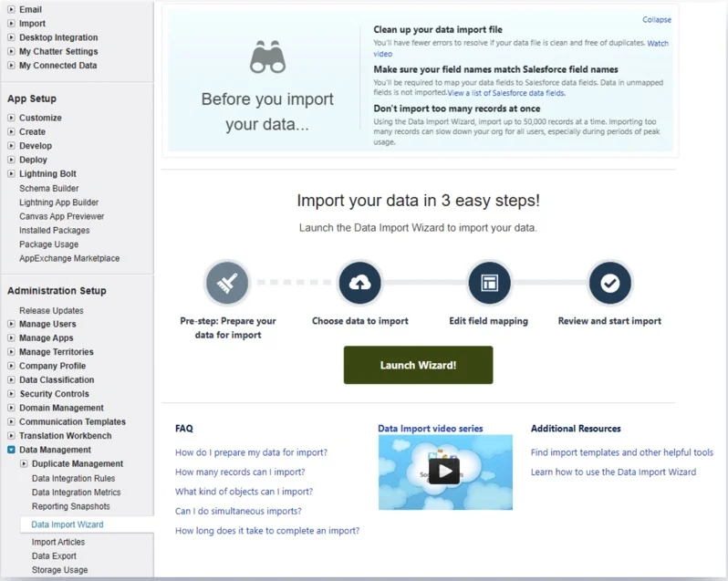 Salesforce Data Import Wizard VS Data Loader - Skyvia Blog