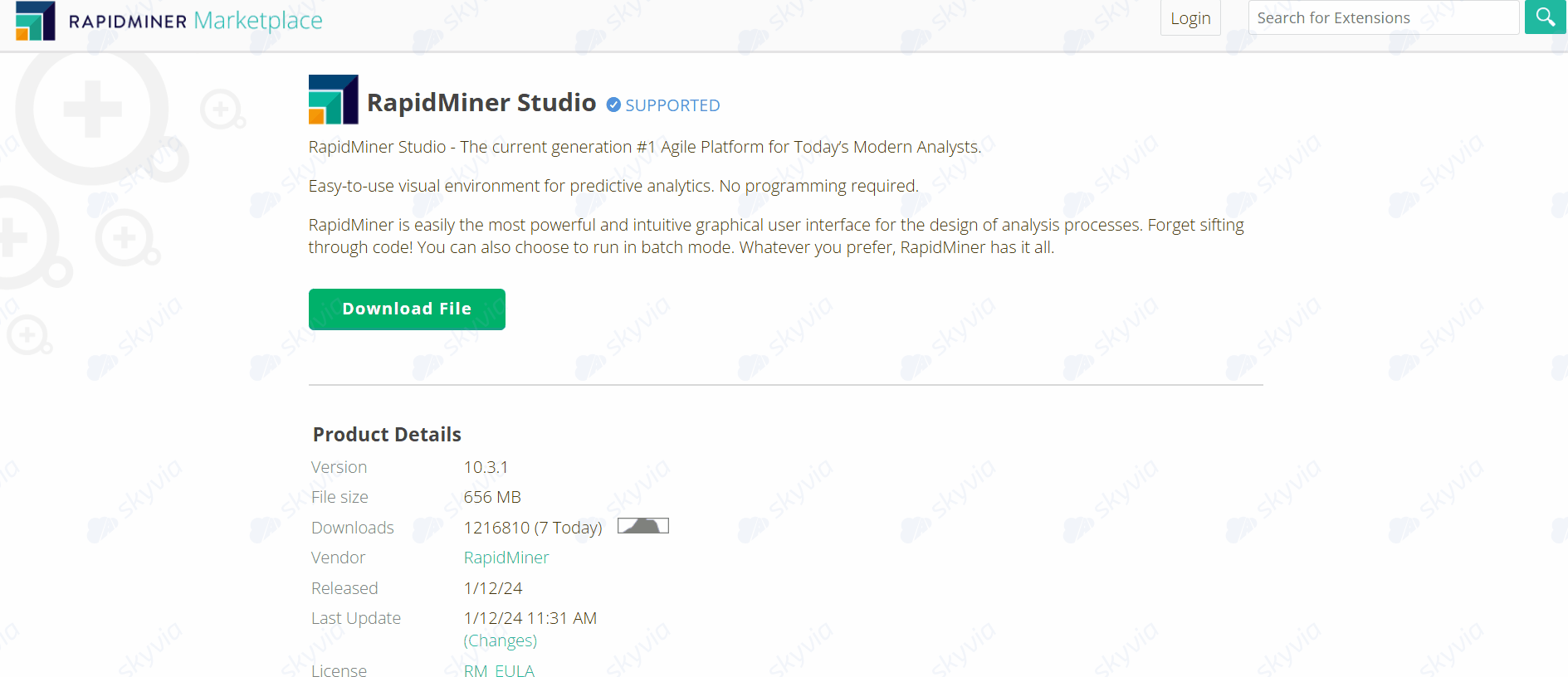 RapidMiner Studio Download Issues GIF Altair AI Studio (RapidMiner) Download Issues