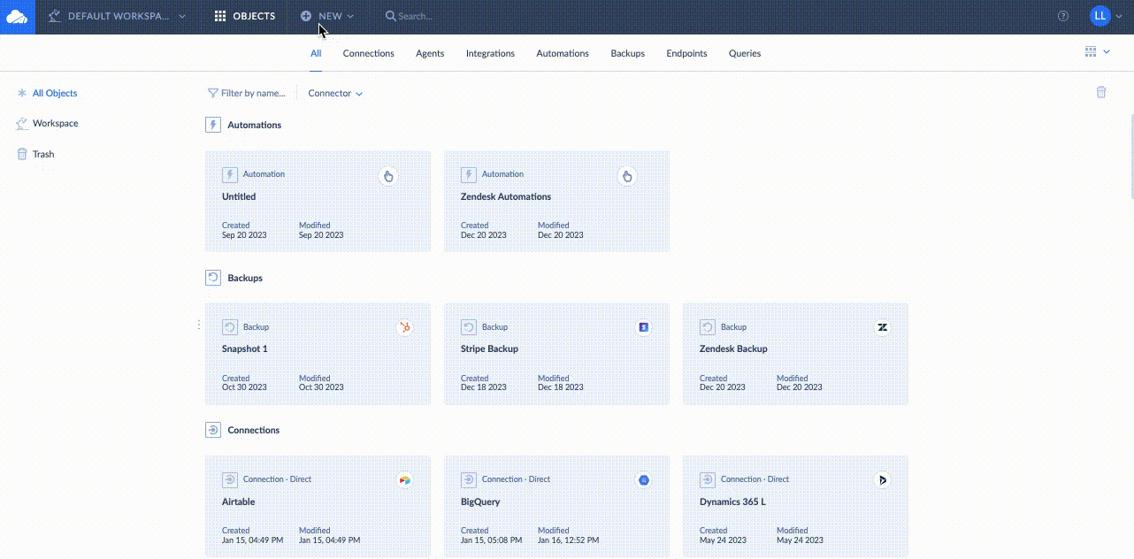 How to Create a New Reverse ETL Flow in Skyvia New Reverse ETL Flow in Skyvia