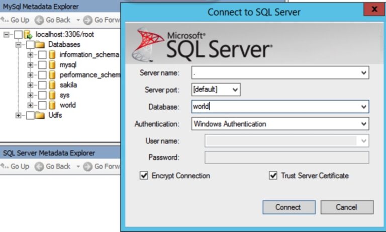 sql server - adding a sql connection to my core... How to Convert MySQL to SQL Server: Step-by-Step Guide