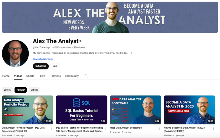 15 Best YouTube Channels To Learn Data Analytics | Skyvia