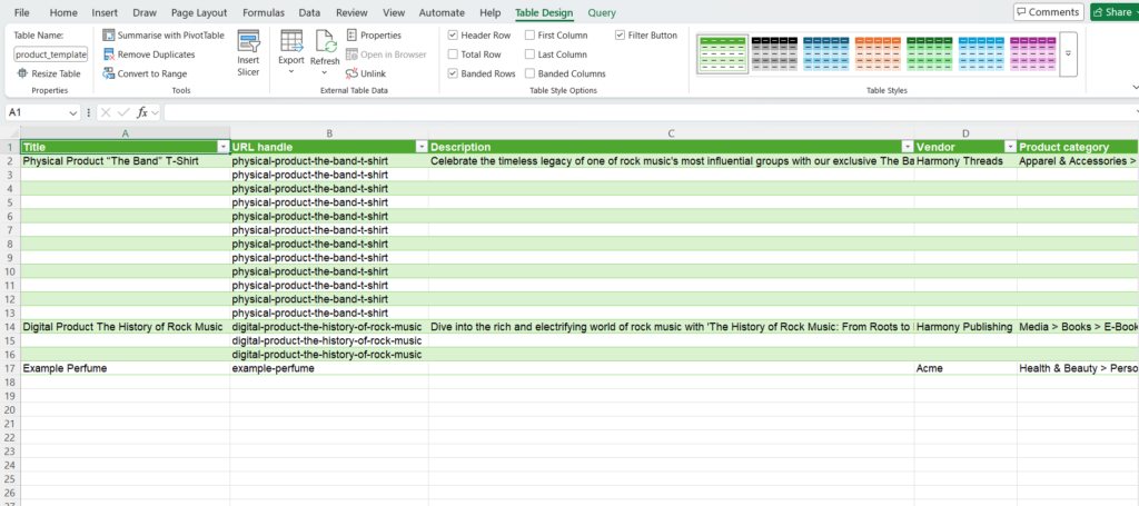 CSV from Excel in HubSpot