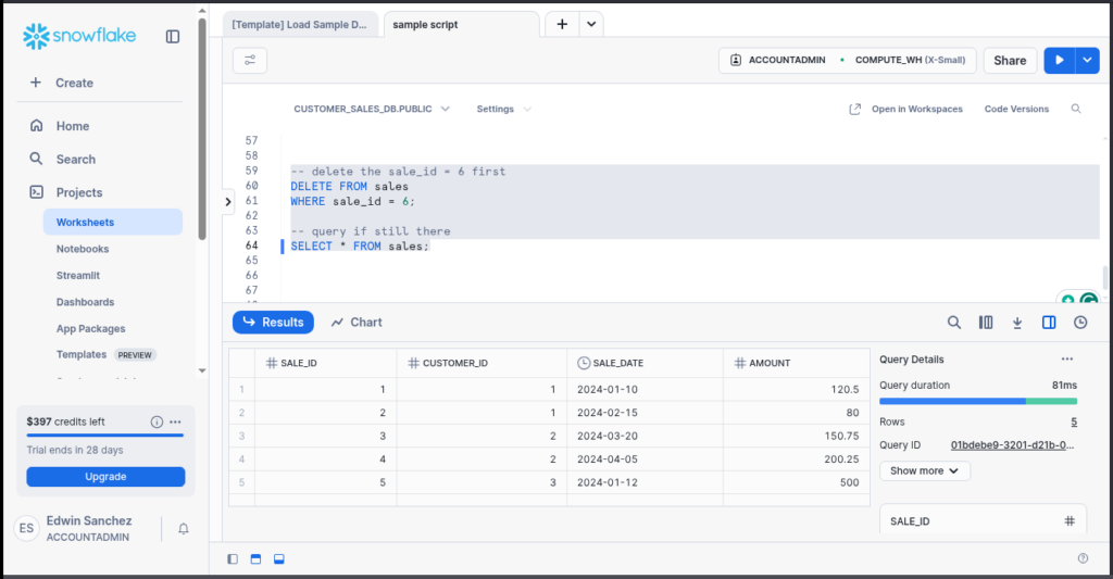 Snowflake SQL: The Ultimate Guide with Examples