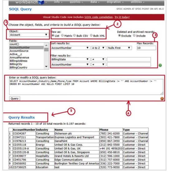 Extract data from Salesforce