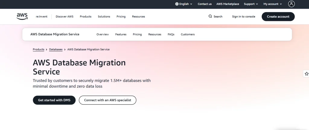 AWS Database Migration Service