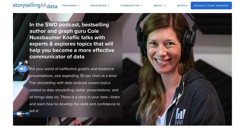 storytelling with data podcast