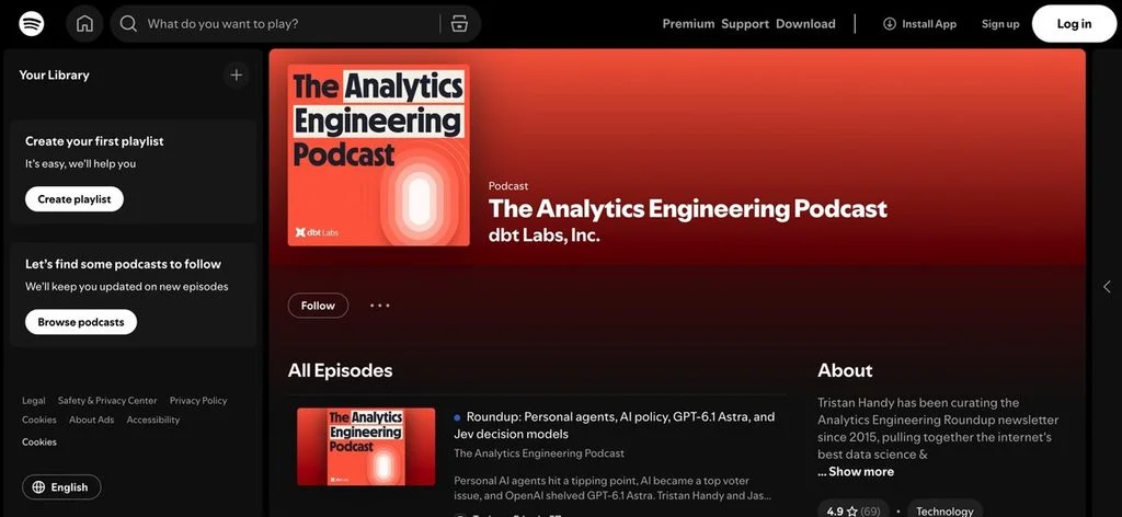 The Analytics Engineering Podcast