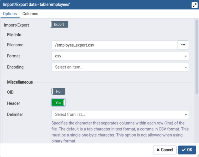 How to Export from PostgreSQL to CSV: 4 Key Methods