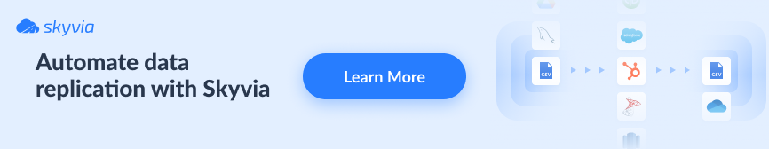 Automate Data Replication with Skyvia