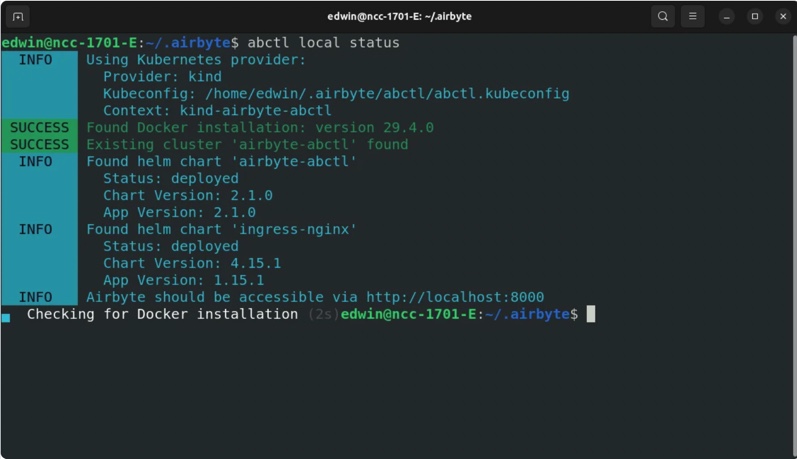 Airbyte Docker deployment and Salesforce connection setup