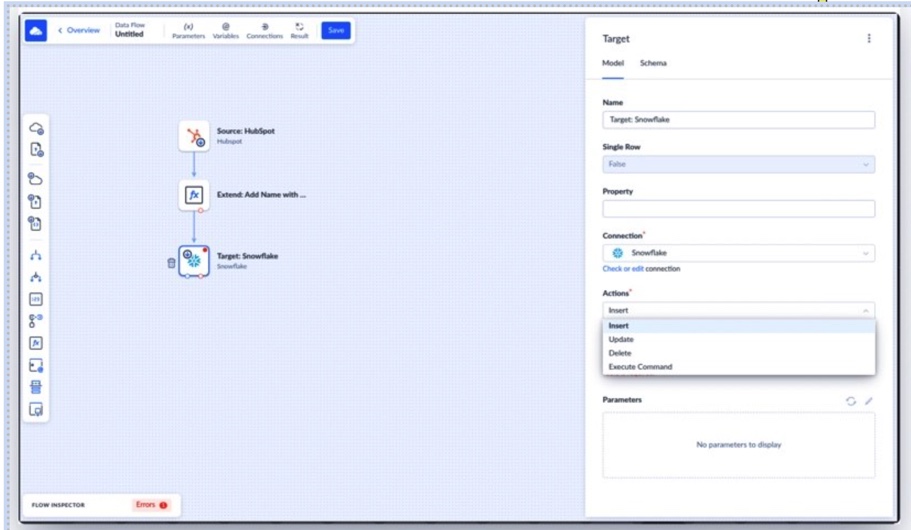 Skyvia Replication Data Flow