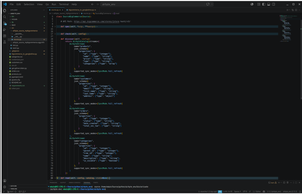 spec and check inside Visual Studio Code