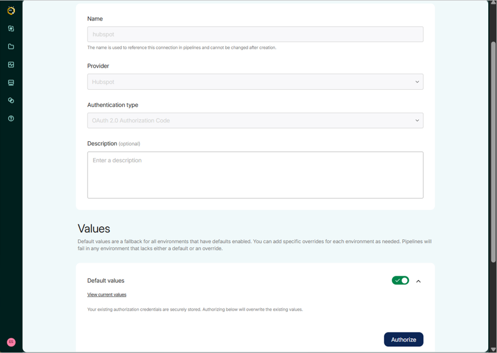 Matillion connector configurator