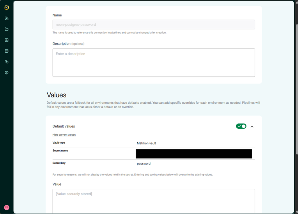Matillion connector configurator