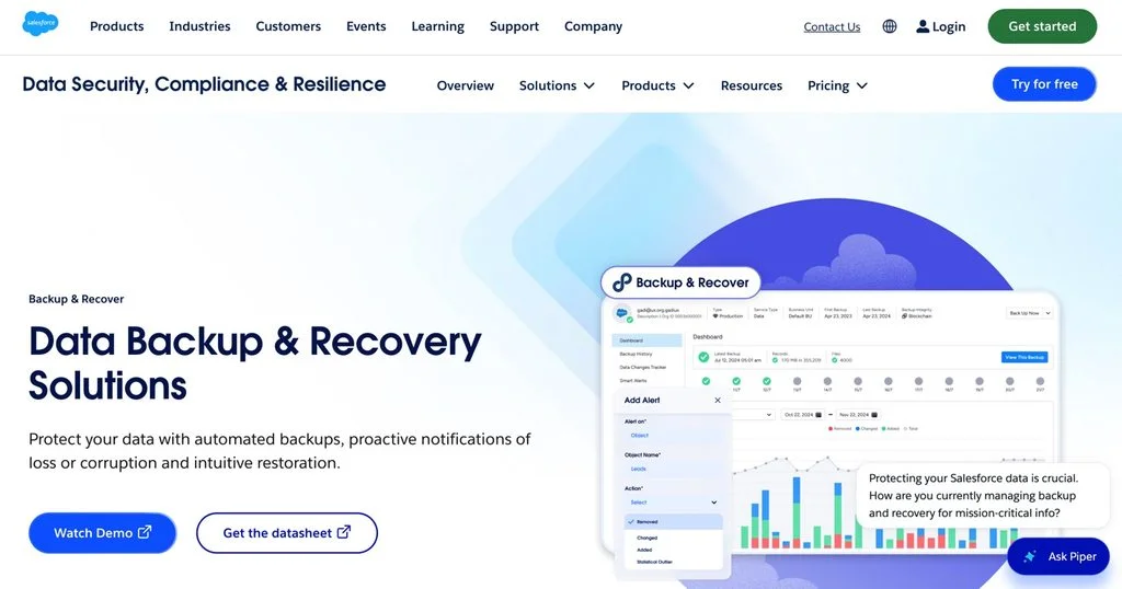 Salesforce Backup & Recover