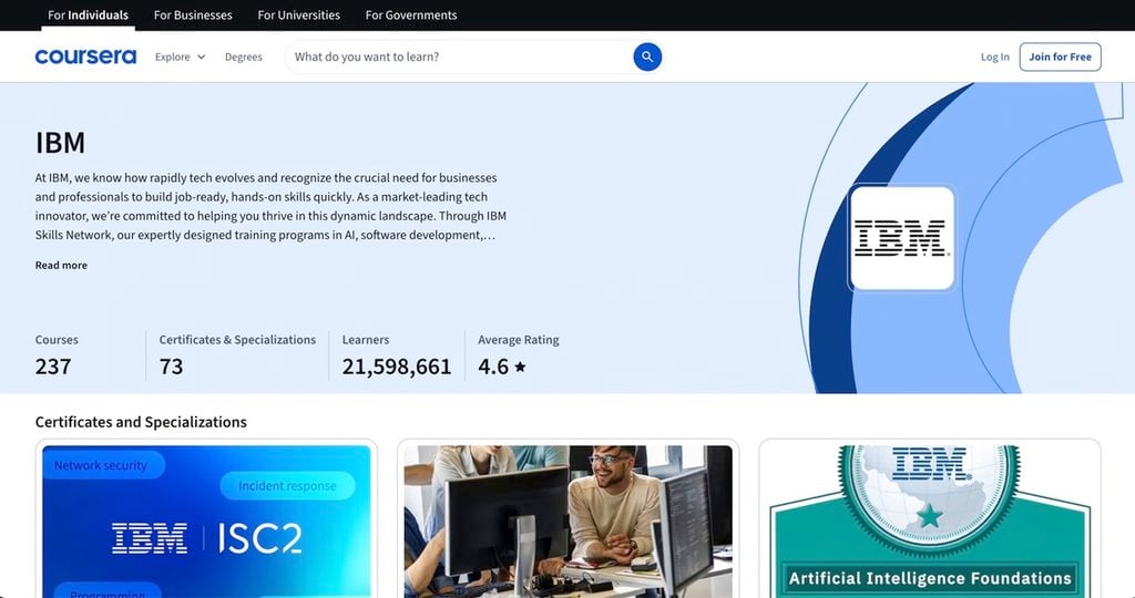IBM Data Analyst Professional Certificate (Coursera)