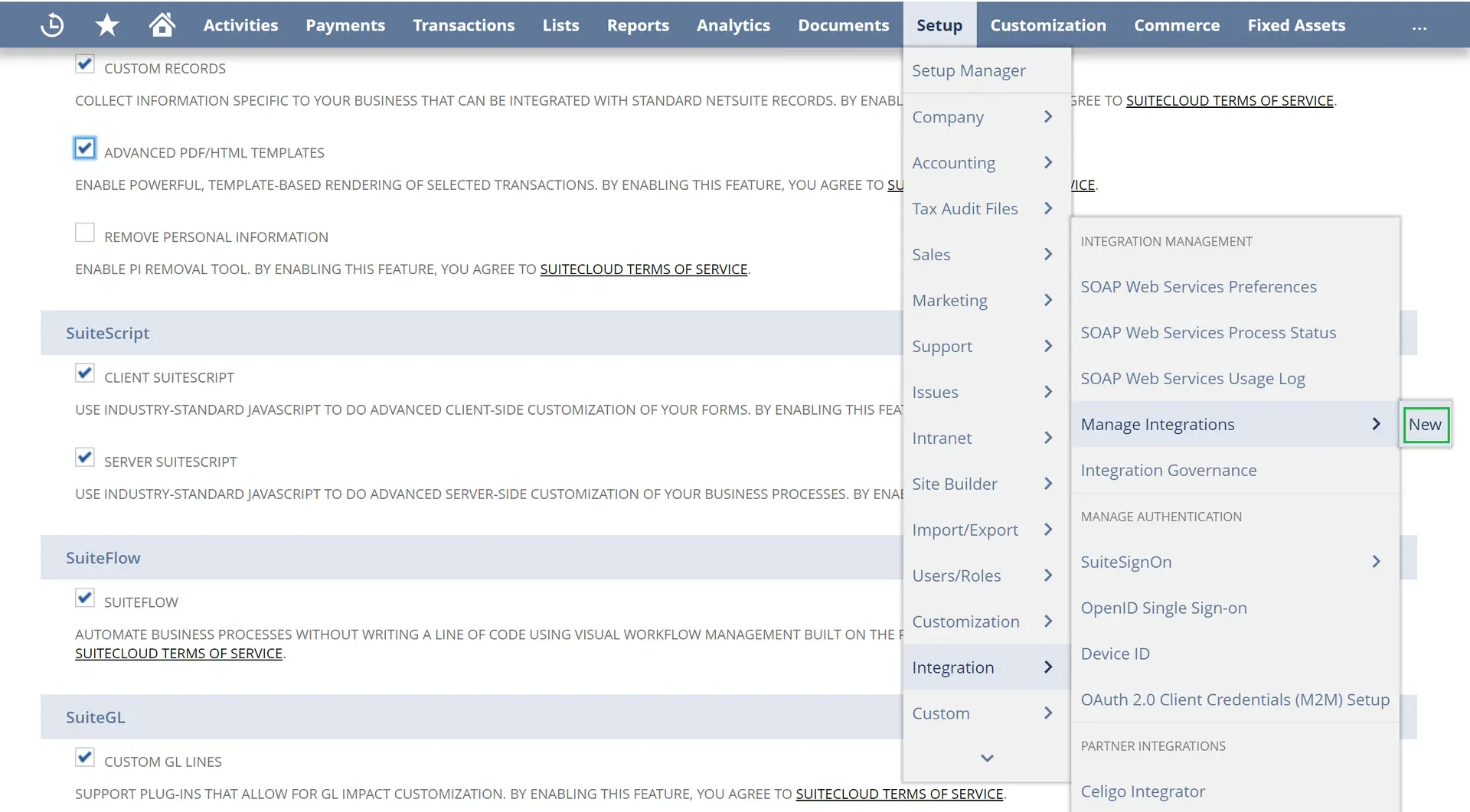 How to Manage Integrations in NetSuite