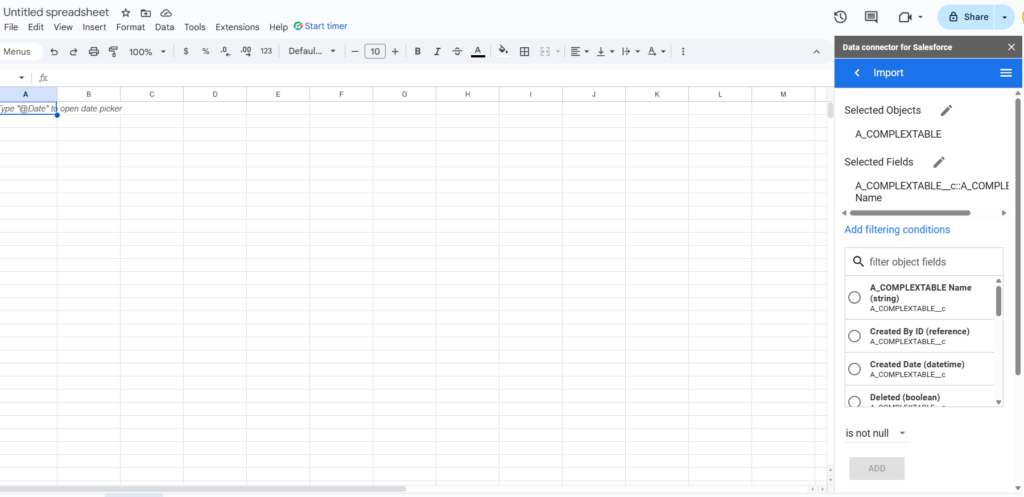 Salesforce Connector
